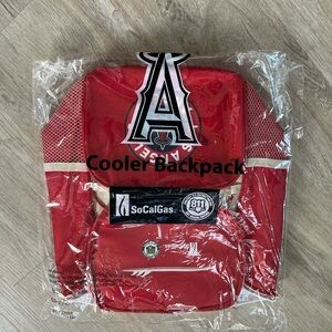 Angels Cooler Backpack Los Angeles Angels